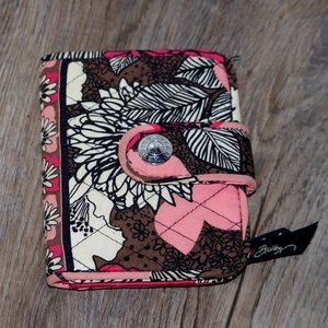 VERA BRADLEY SNAPPY WALLET *RETIRED* IN MOCHA ROUGE